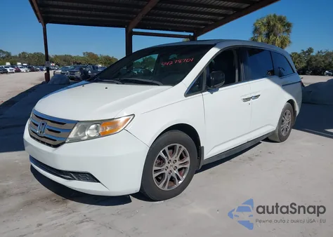 2012 Honda Odyssey Ex-L z USA, uszkodzony, nr VIN 5FNRL5H65CB034316
